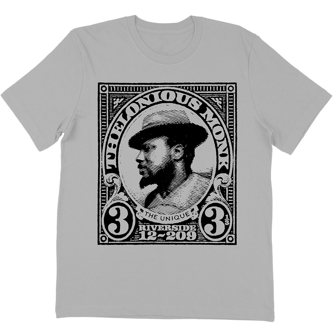 Thelonious Monk "The Unique" T-Shirt In Silver