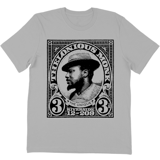 Thelonious Monk "The Unique" T-Shirt In Silver