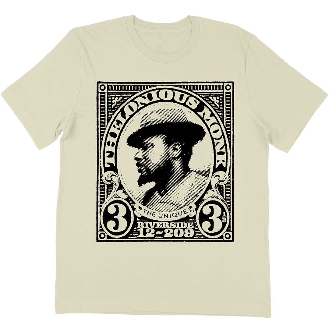 Thelonious Monk "The Unique" T-Shirt In Vintage White