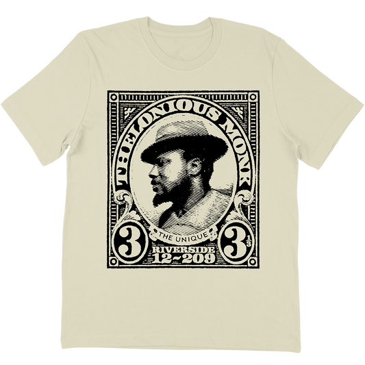 Thelonious Monk "The Unique" T-Shirt In Vintage White