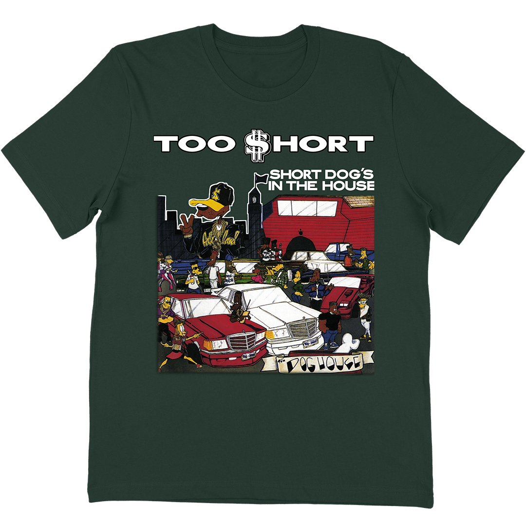 Too Short "Short Dog's In The House" T-Shirt in Green