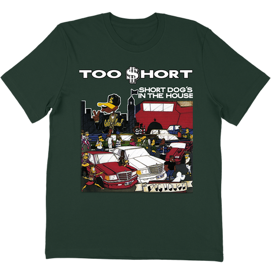 Too Short "Short Dog's In The House" T-Shirt in Green