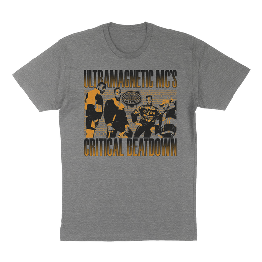 Ultramagnetic MC's "Critical Beatdown" T-Shirt in Heather Grey