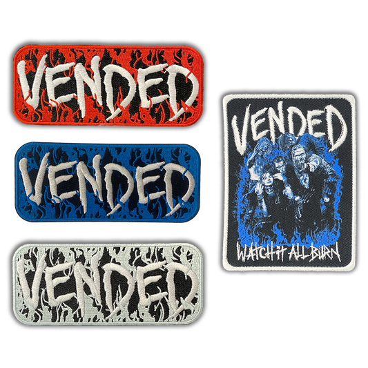 Vended Embroidered Patch Set