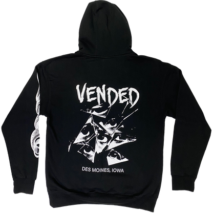 Vended "Ripped & Shattered Eyes" Pullover Hoodie