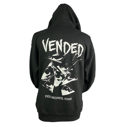 Vended "Ripped & Shattered Eyes" Pullover Hoodie