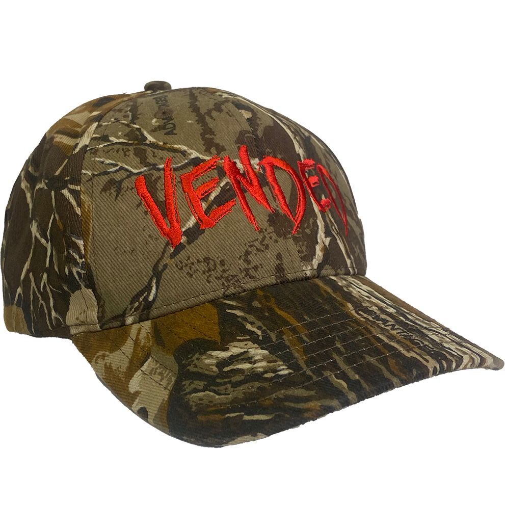 Vended "Text Logo" Dad Hat in Camo