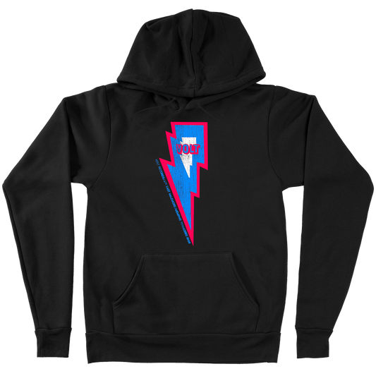 Volt Records "Pink Bolt" Pullover Hoodie