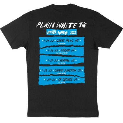 Plain White T's "Winter Rumble '22" T-Shirt