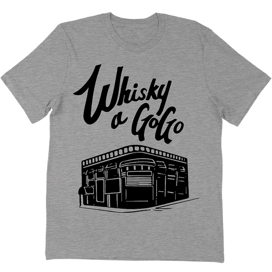 Whisky a Go Go "On The Corner" T-Shirt Heather Grey