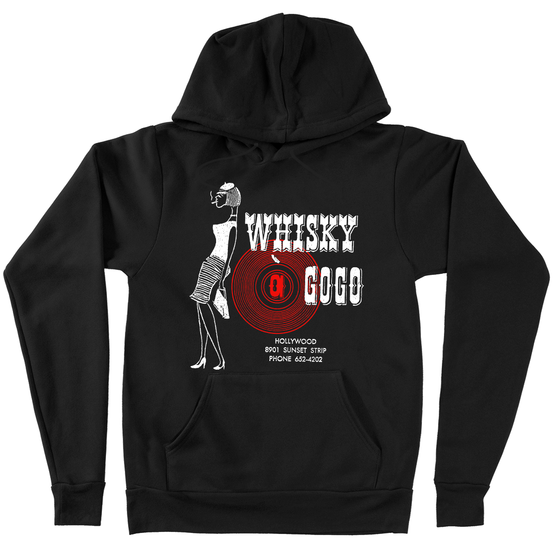 Whisky a Go Go "Rubber Stamp" Pullover Hoodie