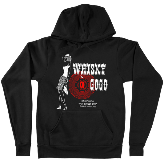 Whisky a Go Go "Rubber Stamp" Pullover Hoodie