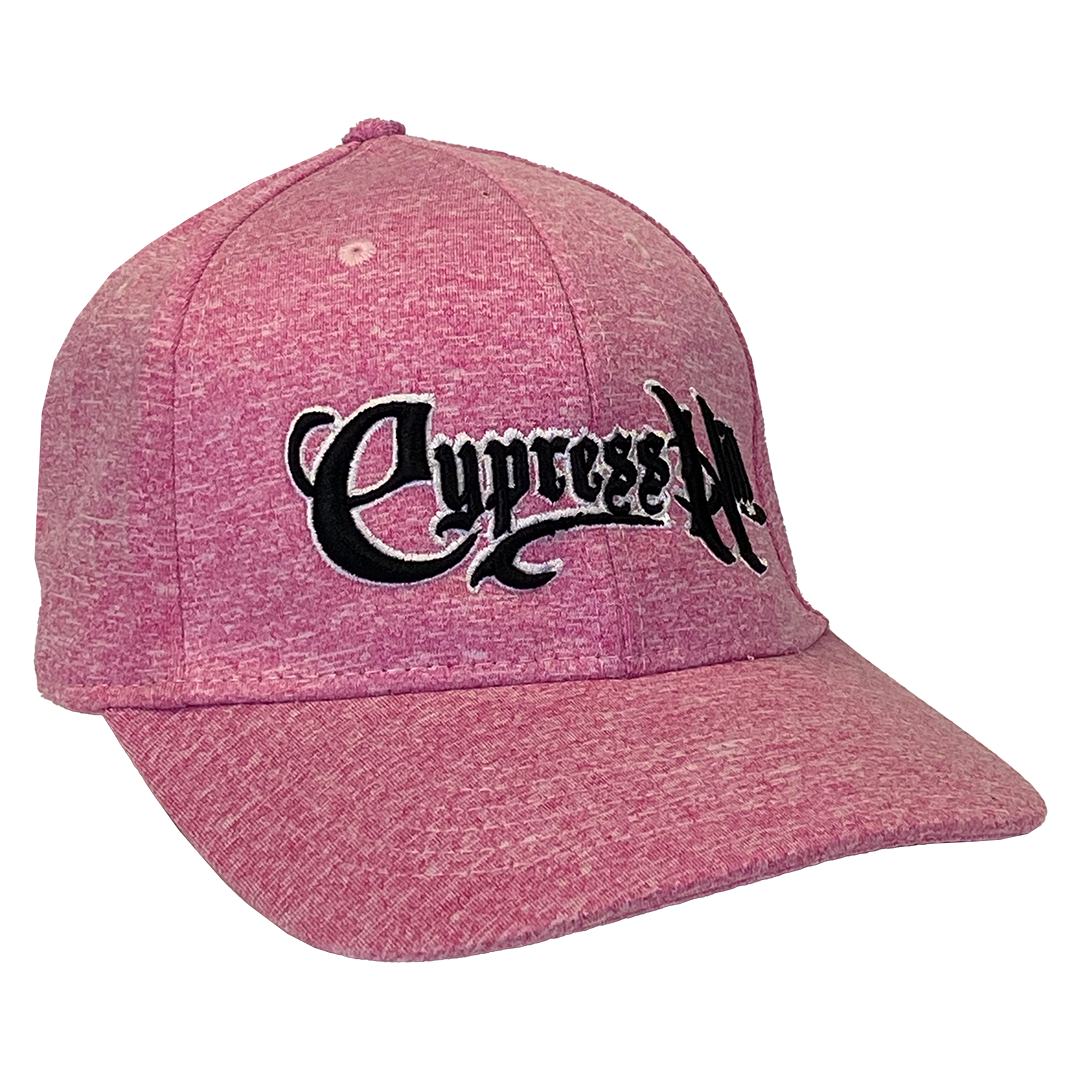 Cypress Hill "Script Logo" Pink Baseball Hat