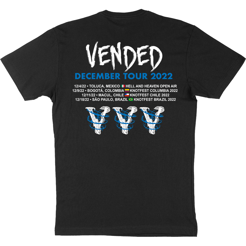 Vended "Latin America December Tour 2022" T-Shirt