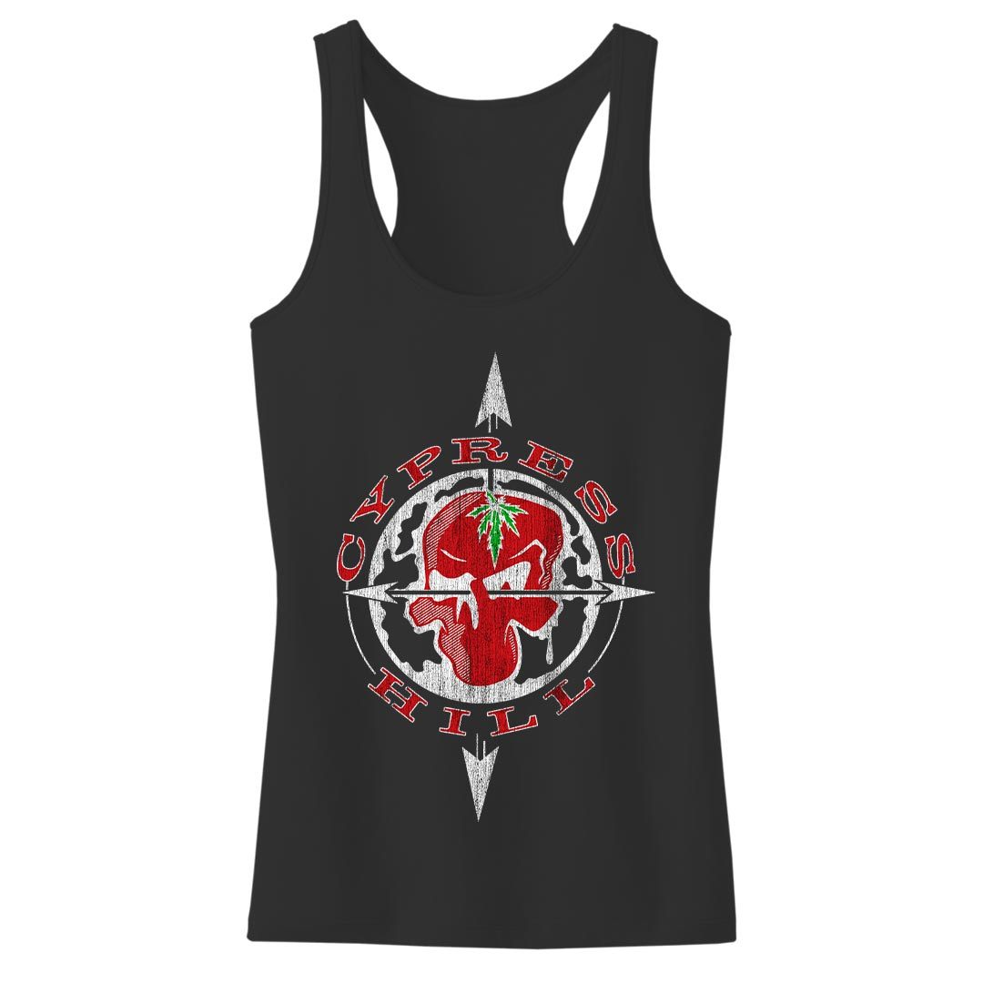 Cypress Hill "OG Skull & Compass" Women's Racer Back Tank