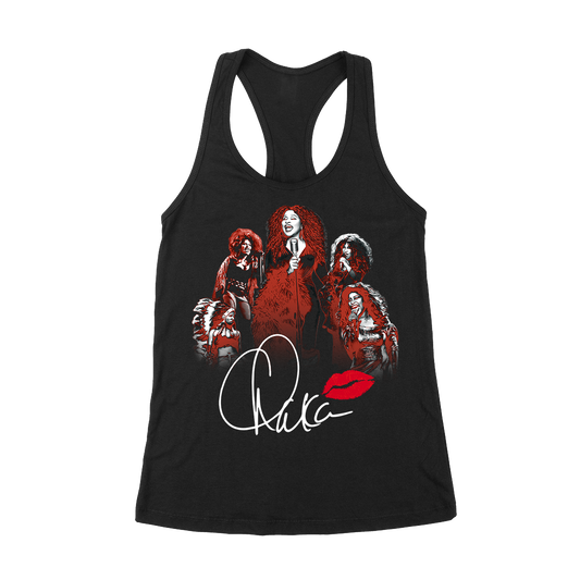 Chaka Khan "50 Years" Racerback Tank Top in Black