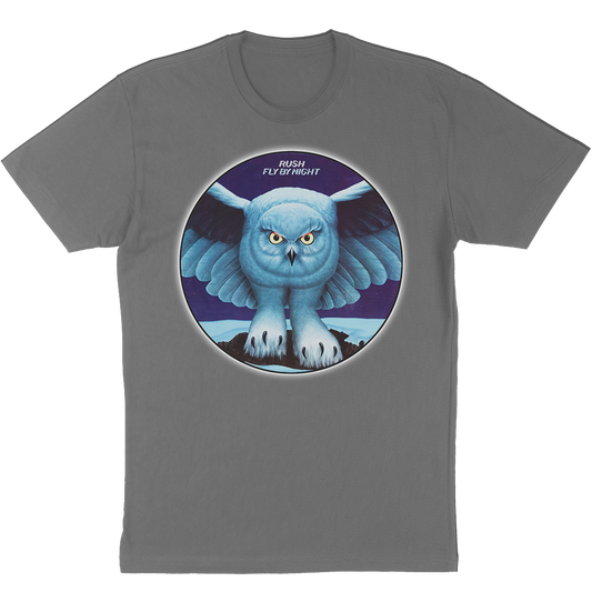 Rush "Fly By Night" T-Shirt in Grey