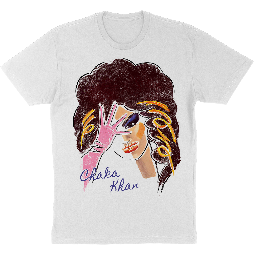 Chaka Khan "Illustration" T-Shirt in White