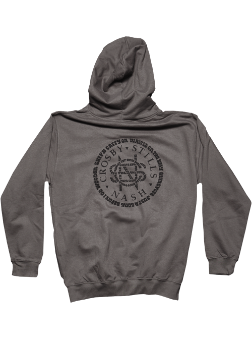 CSN "Song Titles Circle Logo" Zip Hoodie