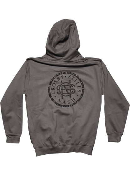 CSN "Song Titles Circle Logo" Zip Hoodie