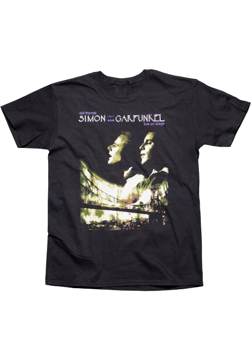 Simon & Garfunkel "2009 Old Friends Tour" T-Shirt