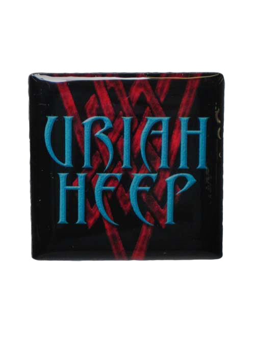 Uriah Heep "Red/Teal Logo" Lapel Pin