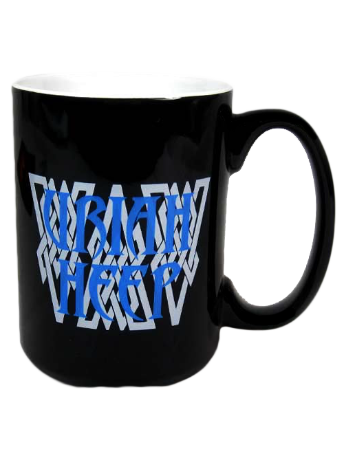 Uriah Heep "Logo" Mug-Blue Logo-15 oz.