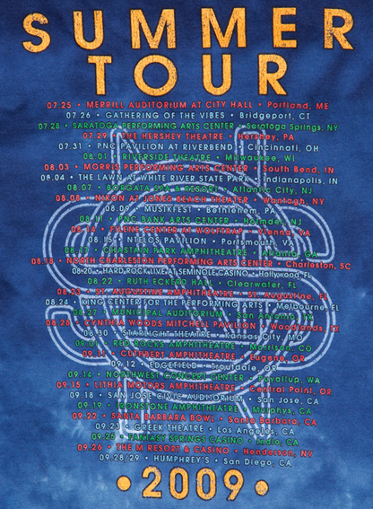 CSN "2009 Tour/Itinerary" Womens T=Shirt