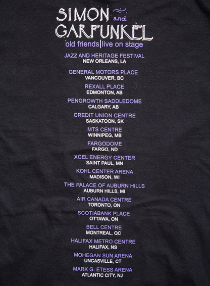 Simon & Garfunkel "2009 Old Friends Tour" T-Shirt