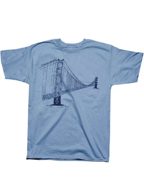 Simon and Garfunkel "Bridge over Troubled Water Logo" T-Shirt