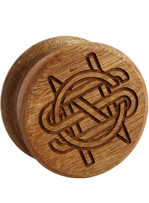 CSN "Engraved Initials" Wood Grinder