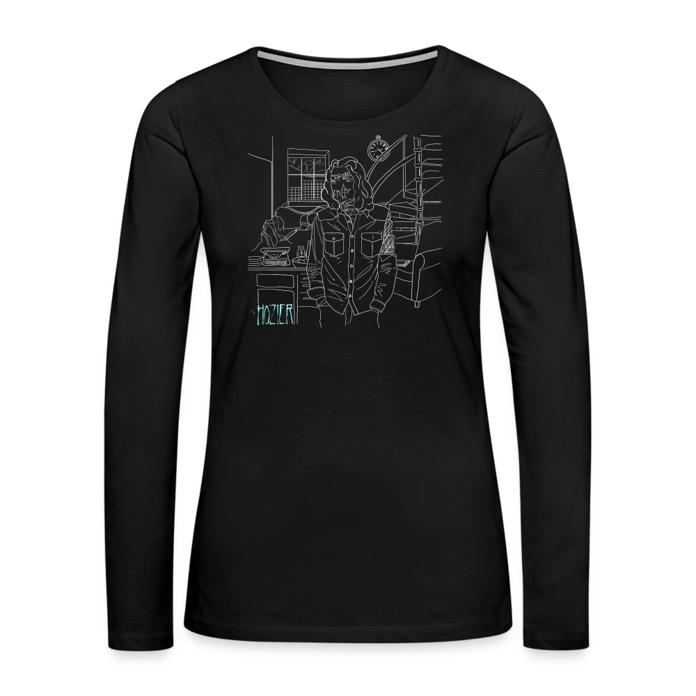 HOZIER "STUDIO" WOMEN'S LONG SLEEVE - black